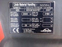 LINDE H20D - Anno 2007
