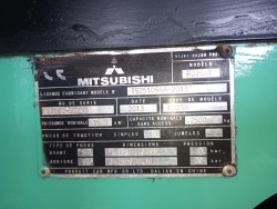 MITSUBISHI FD25NT - Anno 2013
